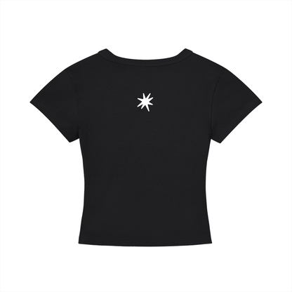 WOMENS BREAKER EIGHTS CROP TEE