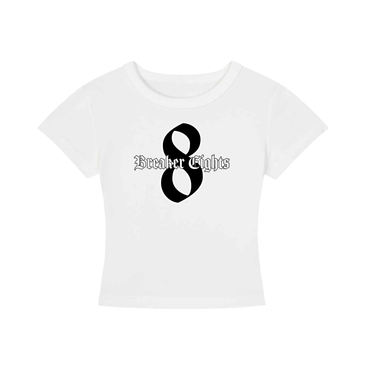 WOMENS BREAKER EIGHTS CROP TEE