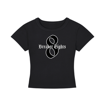 WOMENS BREAKER EIGHTS CROP TEE