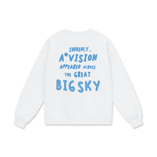 a*vision BIG SKY CREW NECK SWEATER